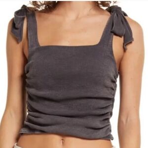 FREE PEOPLE Boulevard Crop Top,size S